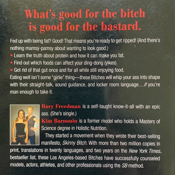 Skinny Dude Men’s Diet Health Book by Rory Freedman & Kim Barnouin - Picture 3 of 5